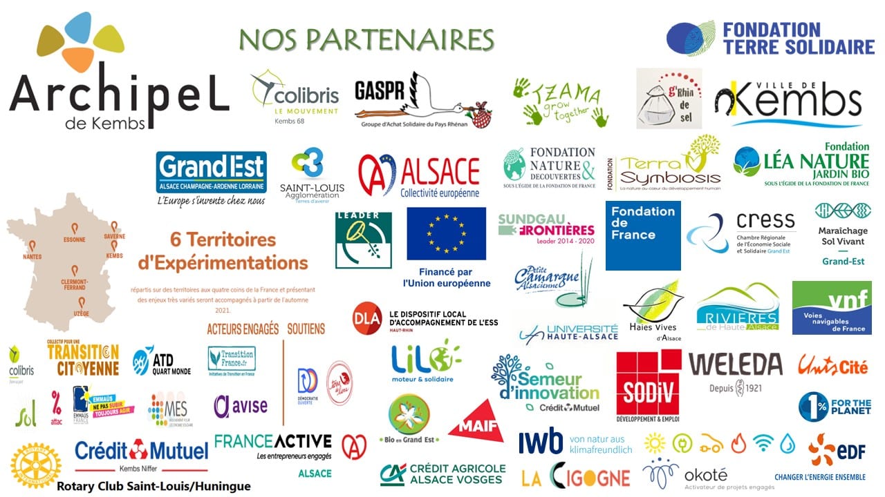 Nos Partenaires images avec tous les partenaires de l'ArchipeL de Kembs