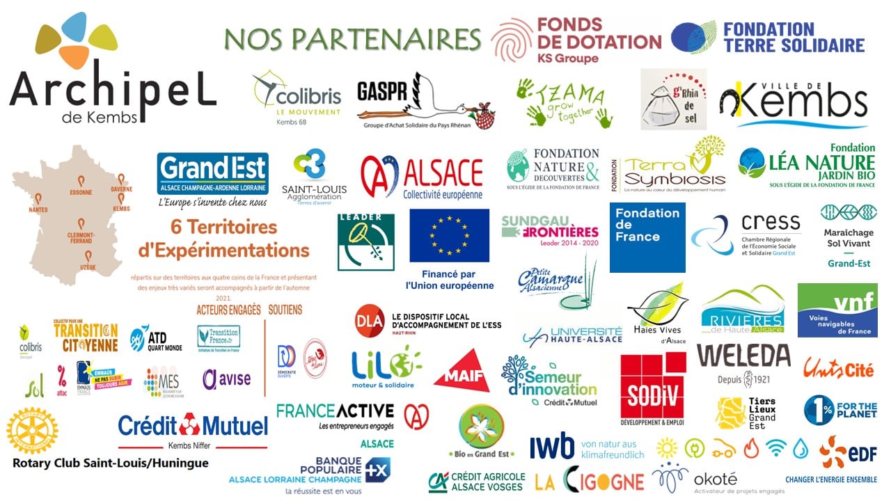 Nos Partenaires_2026 logo des partenaires de l'archipel de Kembs